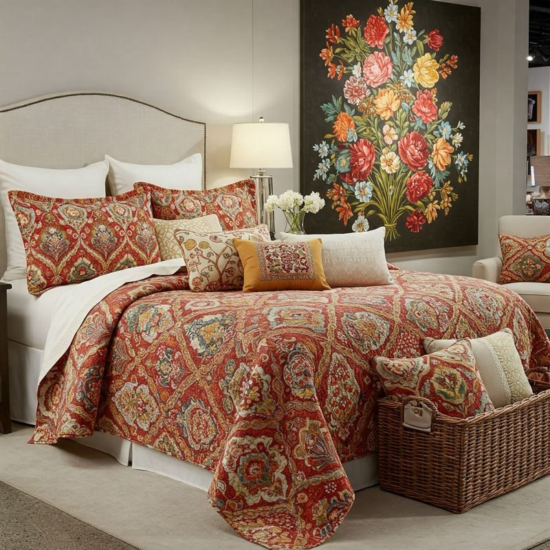 Quilts and coverlets