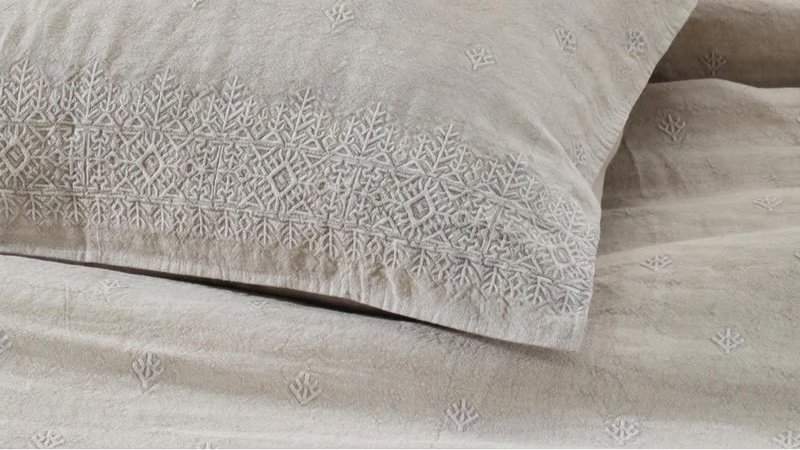 Embroidered Beddings Photo