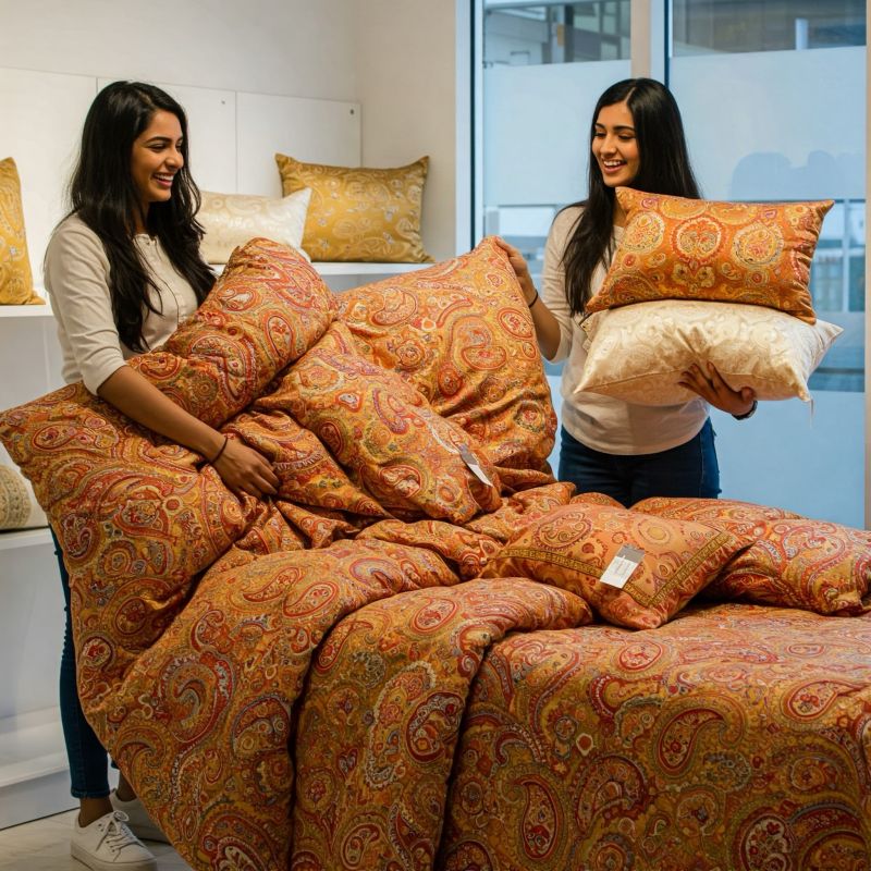 Printed Beddings Photo