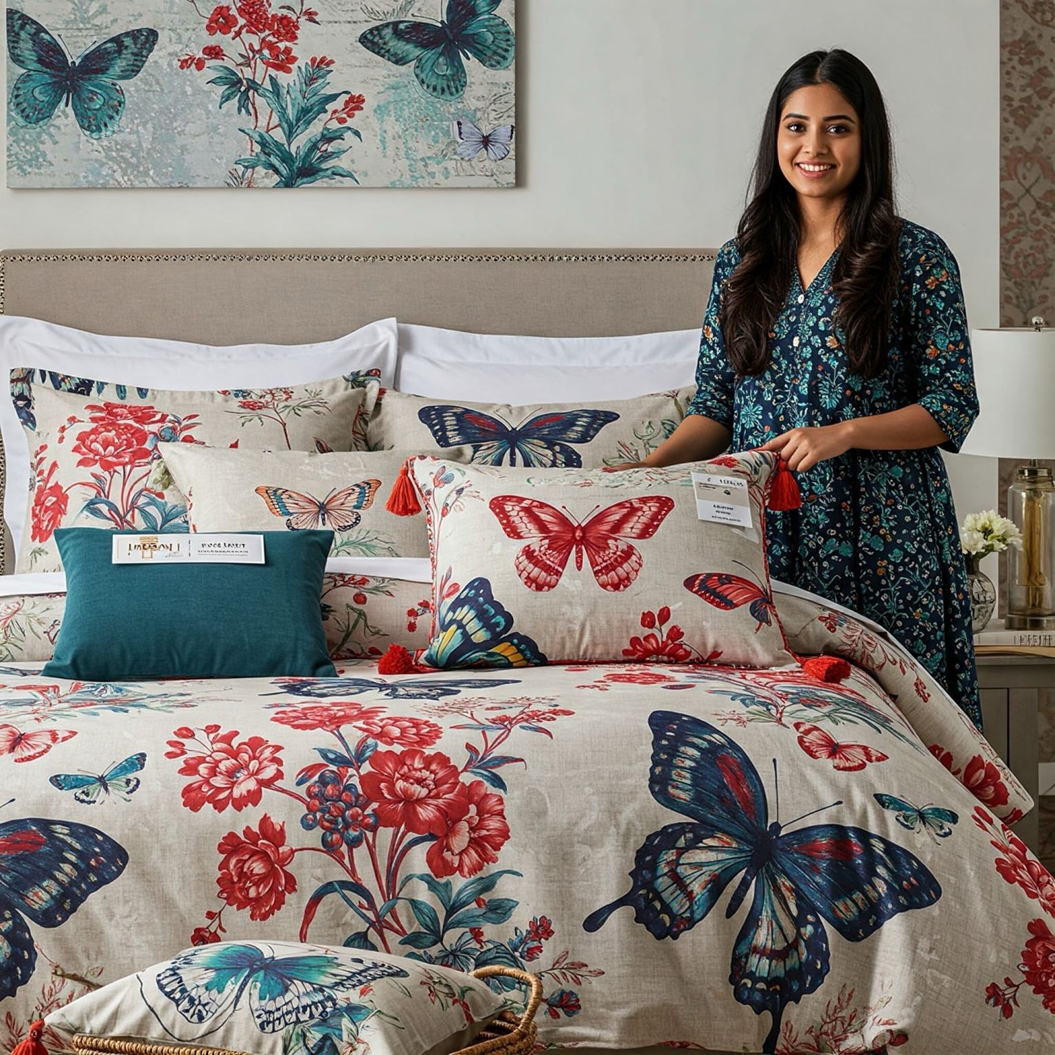 Printed Beddings Photo