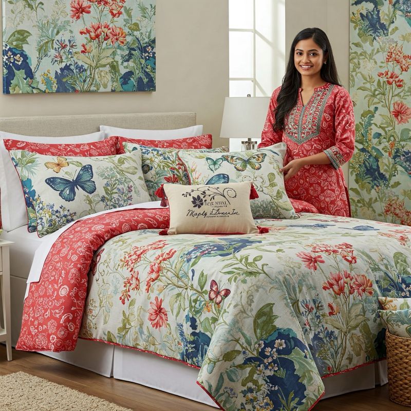 Printed Beddings Photo