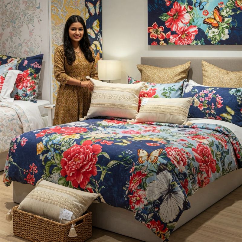 Printed Beddings Photo