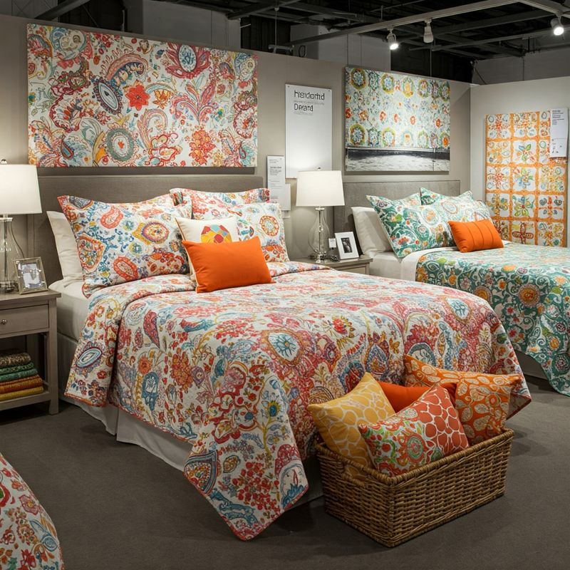 Printed Beddings Photo