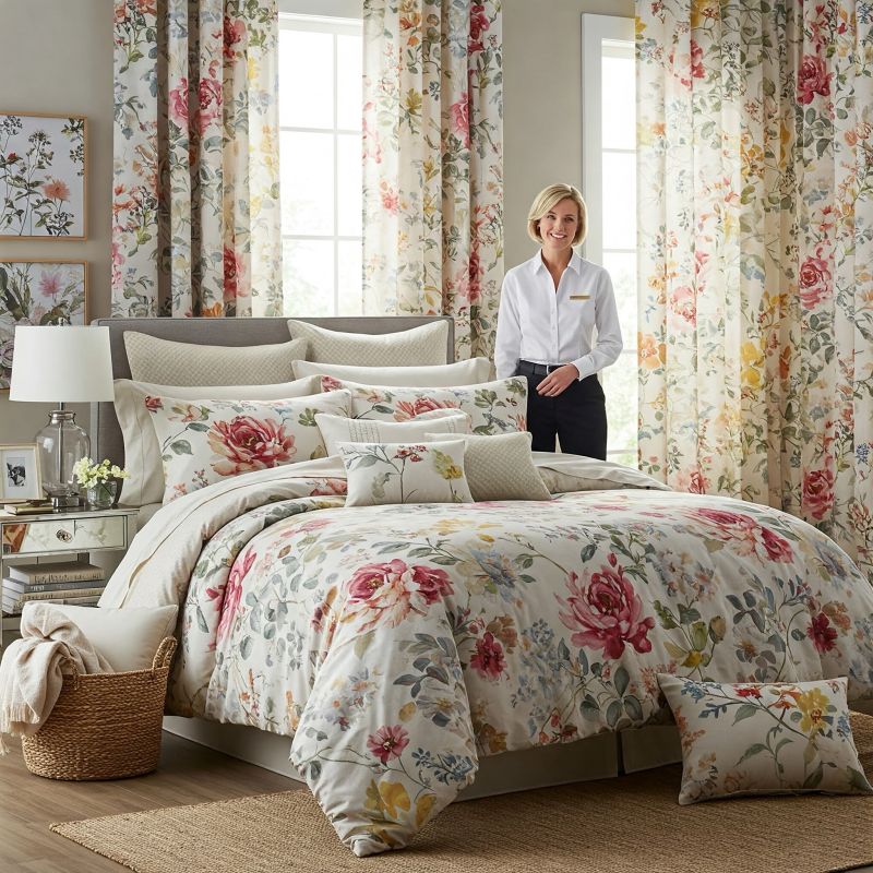 Printed Beddings Photo