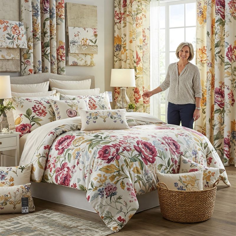 Printed Beddings Photo