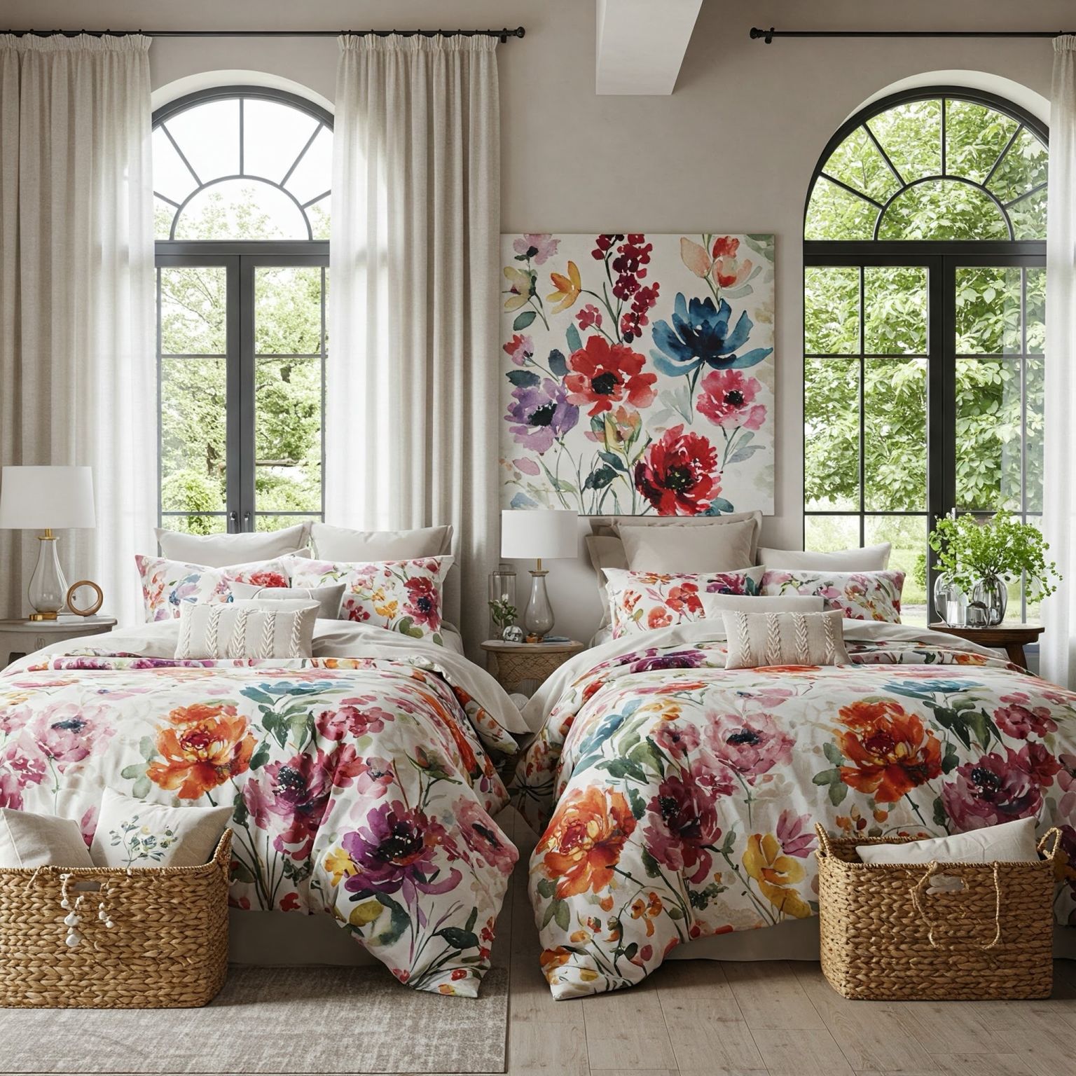 Printed Beddings Photo