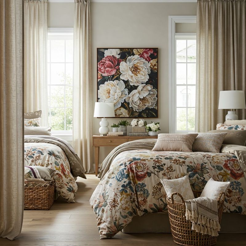 Printed Beddings Photo