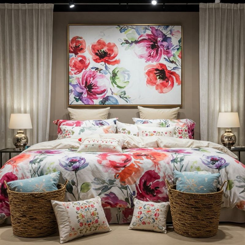 Printed Beddings Photo