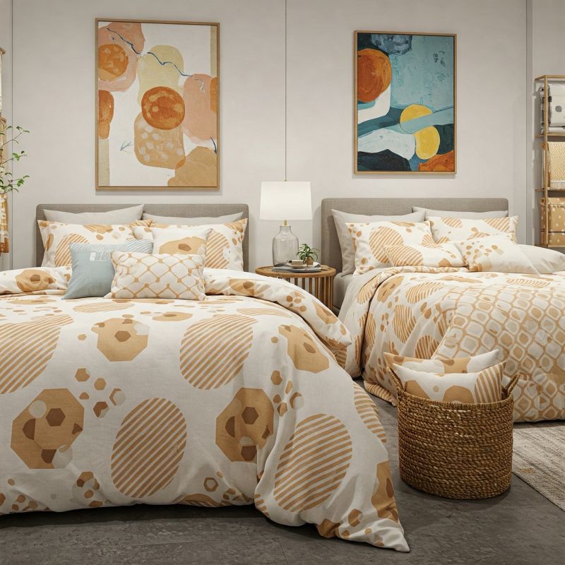 Printed Beddings Photo