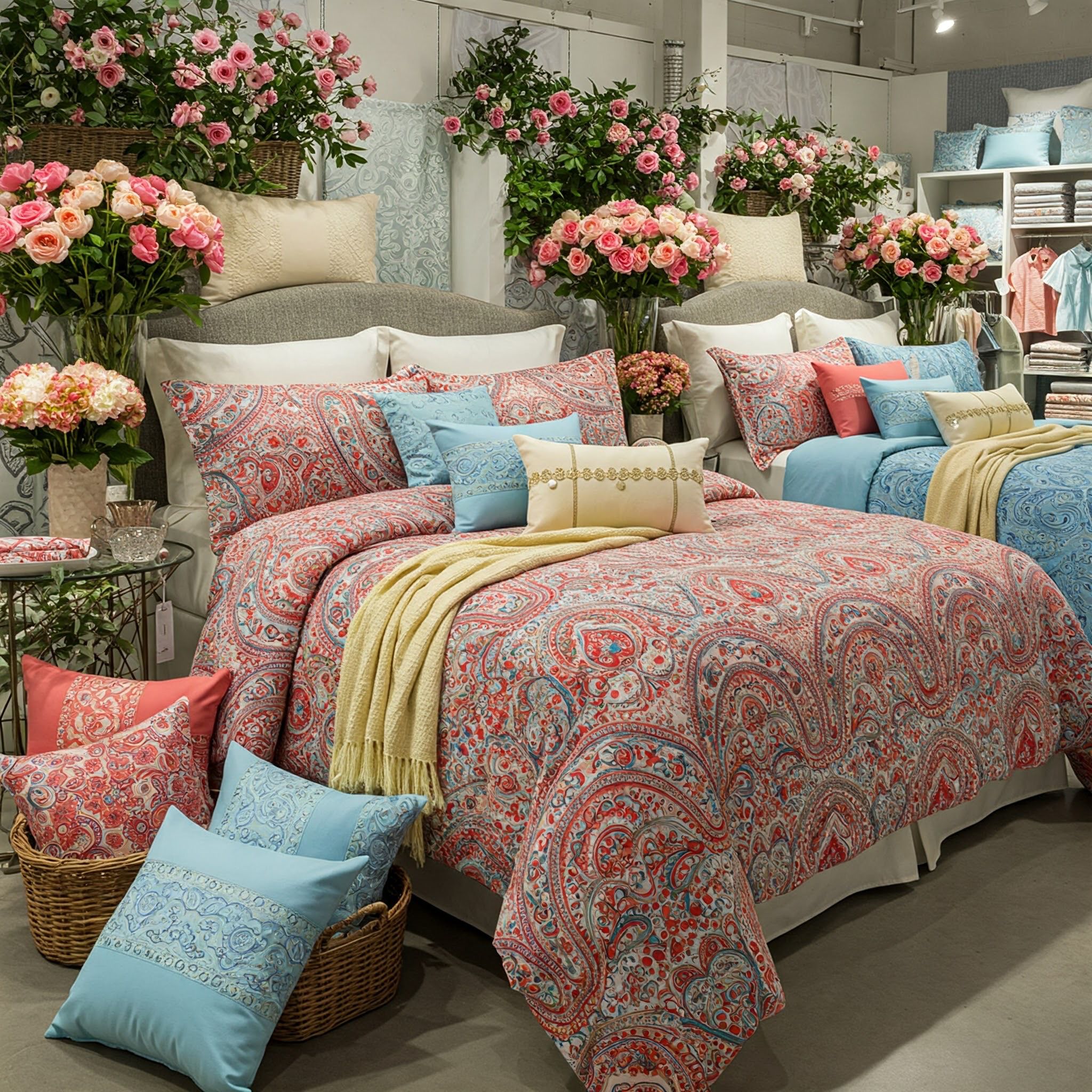 Printed Beddings Photo