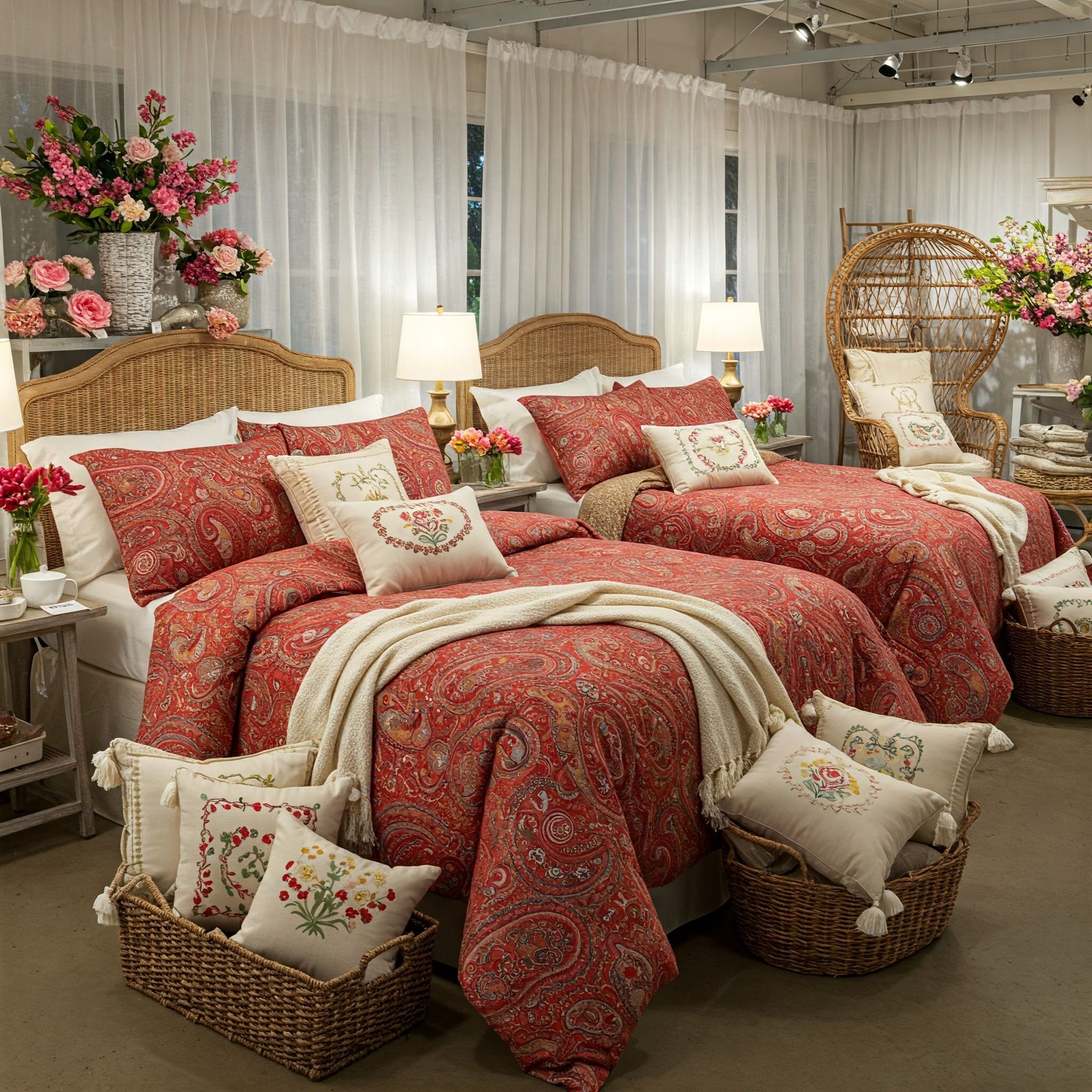 Printed Beddings Photo