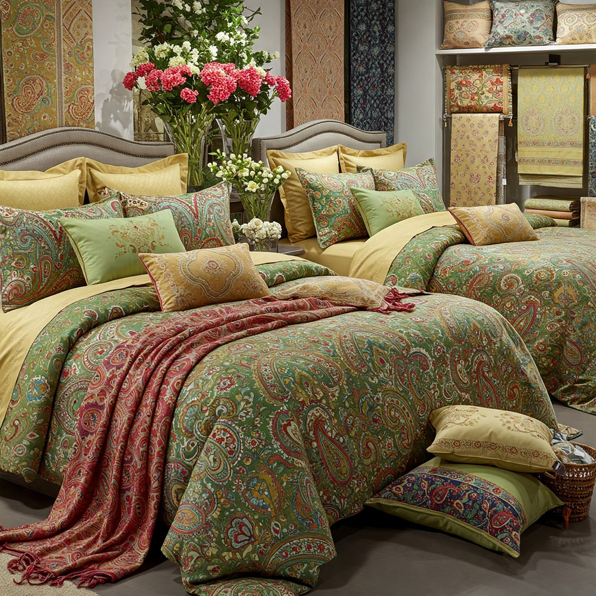 Printed Beddings Photo