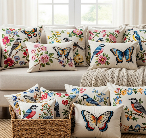 Decorative Pillows & Cushions Photo