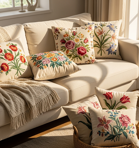 Decorative Pillows & Cushions Photo