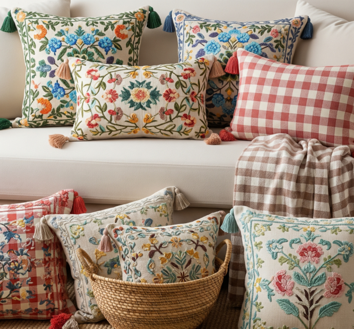 Decorative Pillows & Cushions Photo